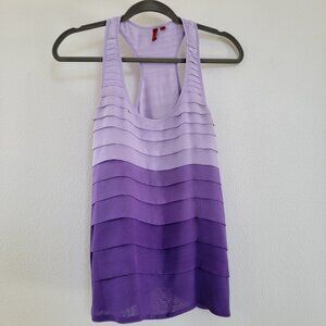 Ombre purple tank top size xs
